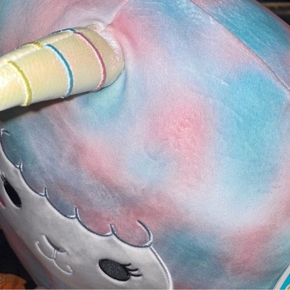Lamb Unicorn Winona Squishmallow Tie Dye Colorful Soft Pillow - Picture 4 of 9